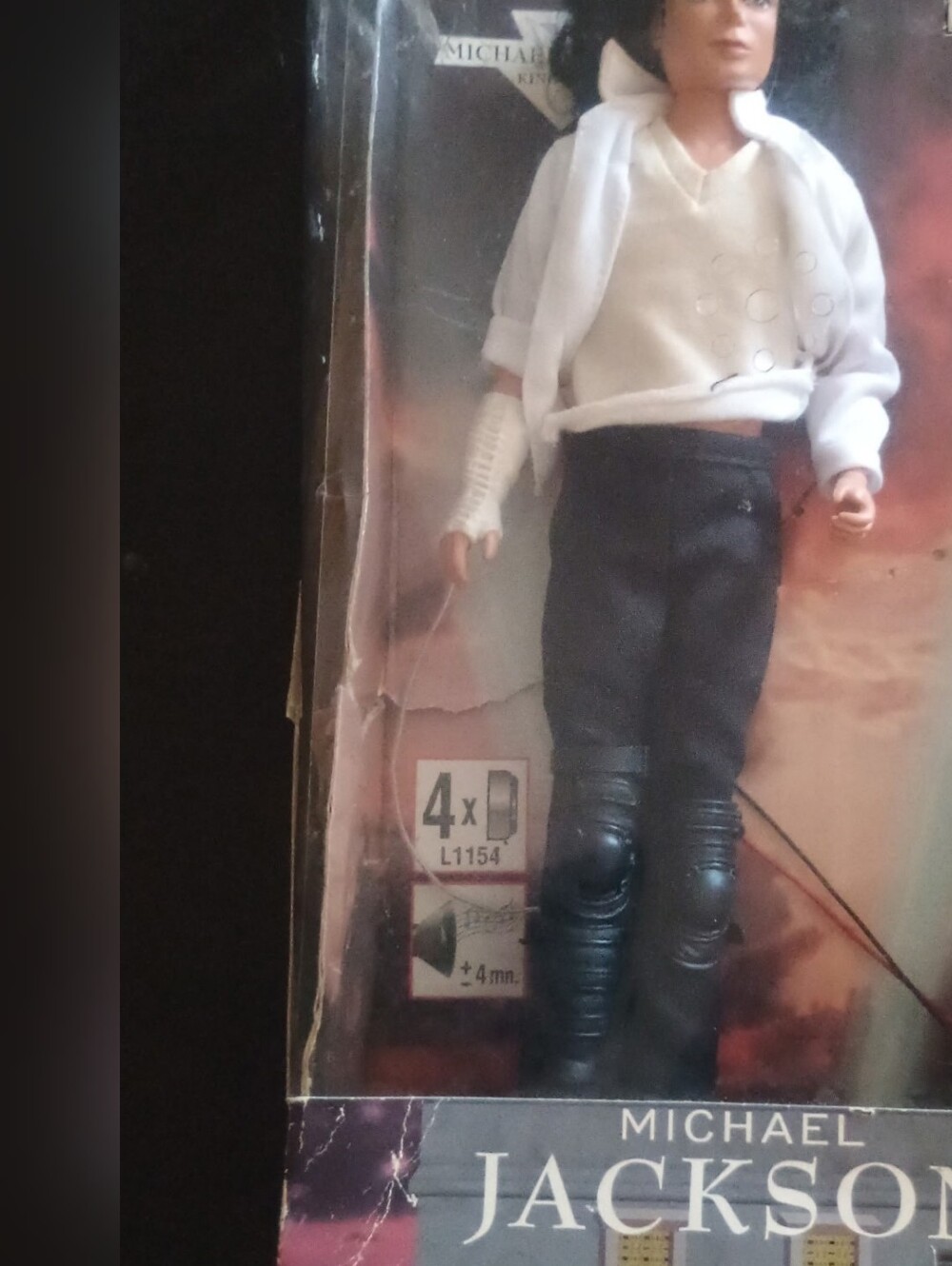 Kids Collectible Michael Jackson Singing Doll - White Outfit